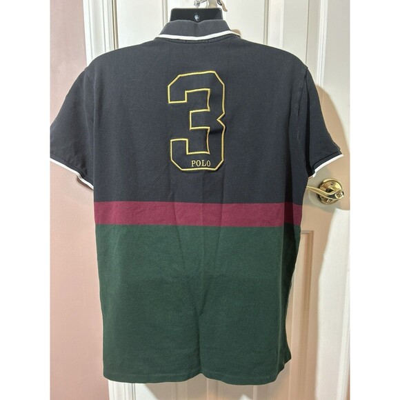 Polo Ralph Lauren Polo Mens XXL Custom Slim Fit Big Pony Crest #3 Spell Out - Picture 5 of 8